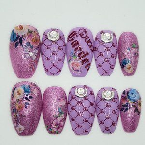 Short Ballerina Press on Nails